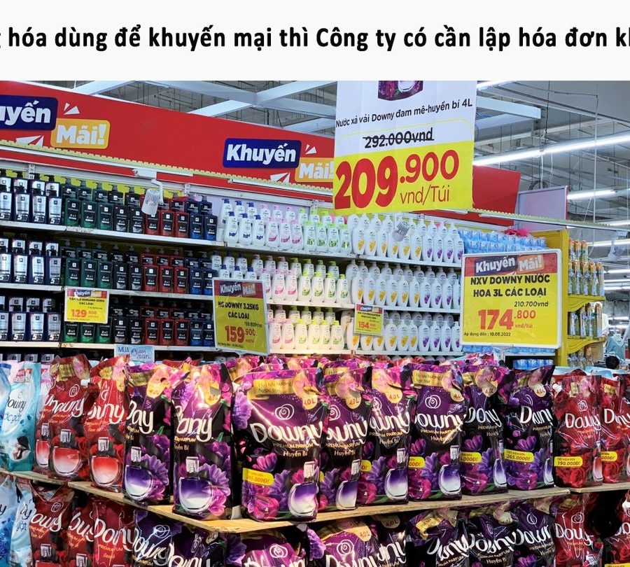 Hàng hóa dùng để khuyến mại thì có cần lập hóa đơn không?