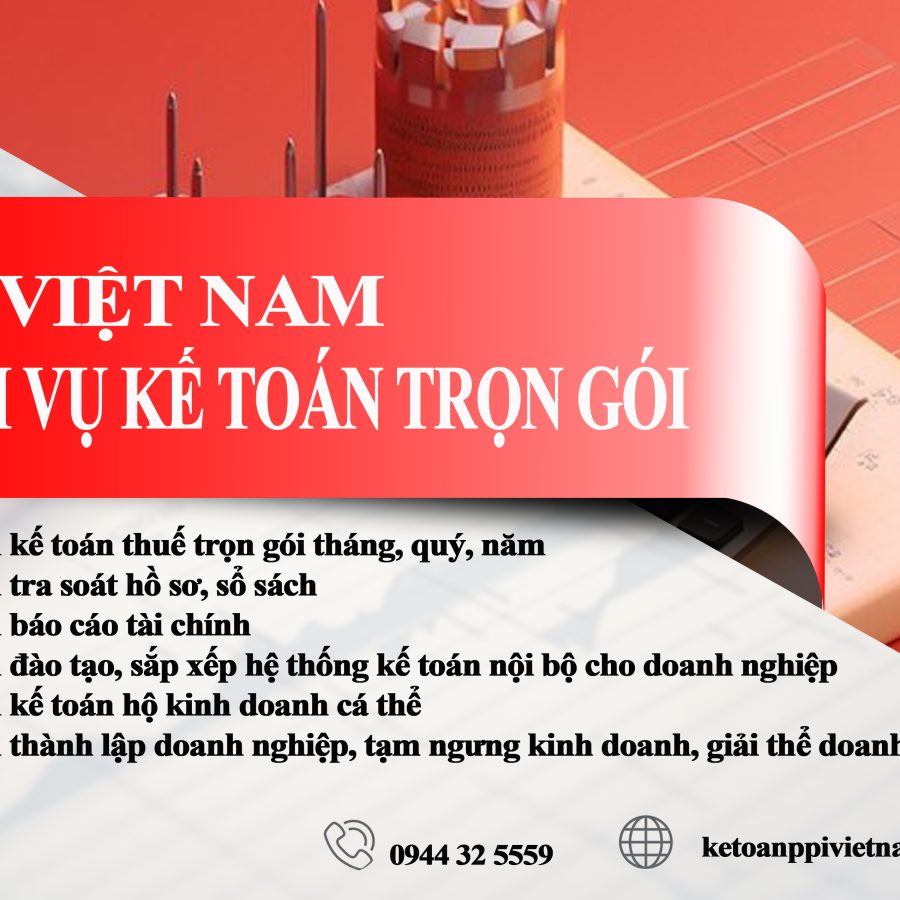 DỊCH VỤ KẾ TOÁN TRỌN GÓI