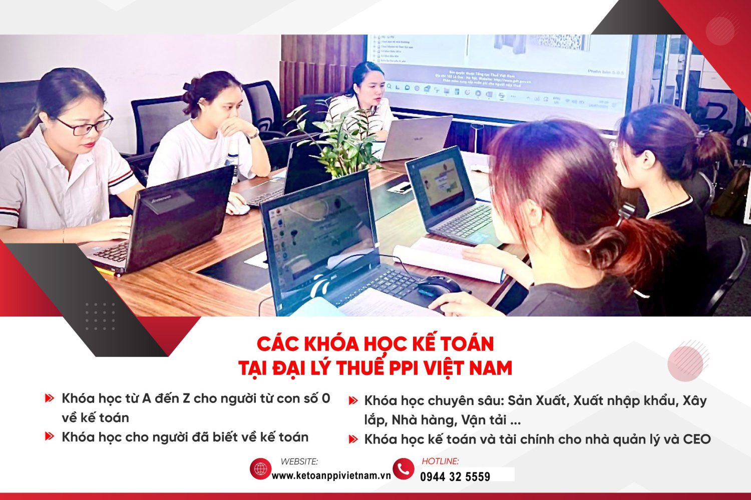 Khóa học kế toán tổng hợp thực tế ngắn hạn