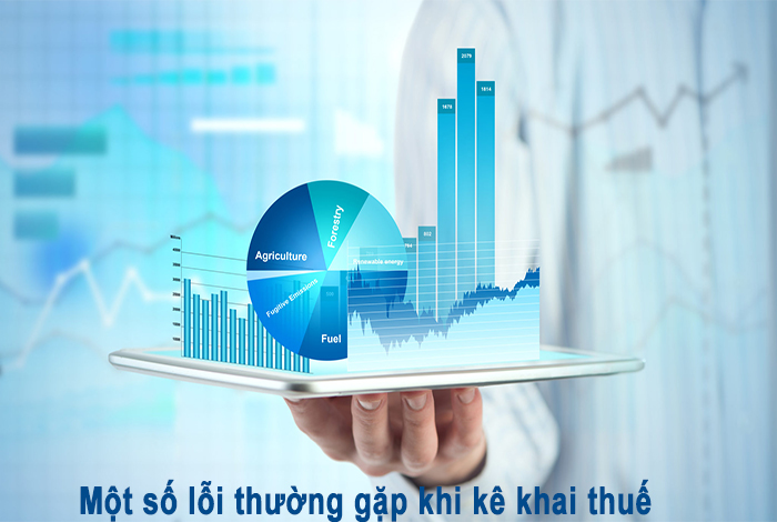 Một số lỗi thường gặp khi kê khai thuế