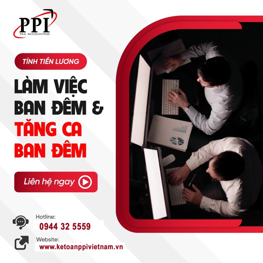 Cách tính tiền lương làm việc vào ban đêm, tăng ca vào ban đêm