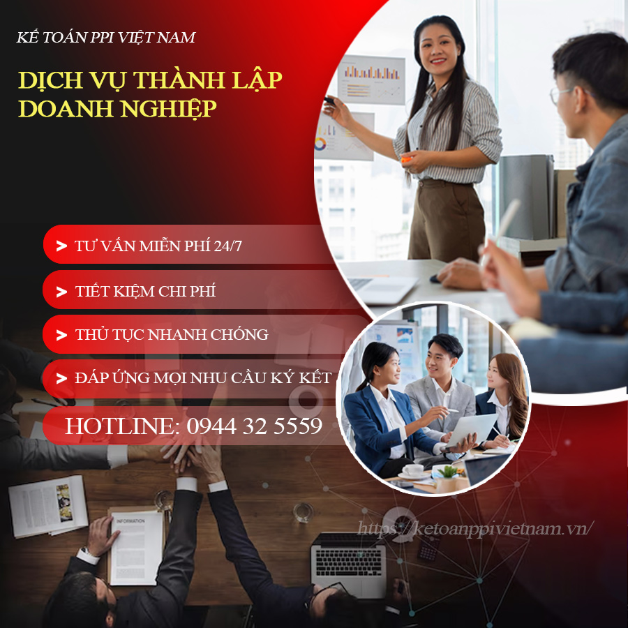 DỊCH VỤ THÀNH LẬP DOANH NGHIỆP GIÁ TỐT