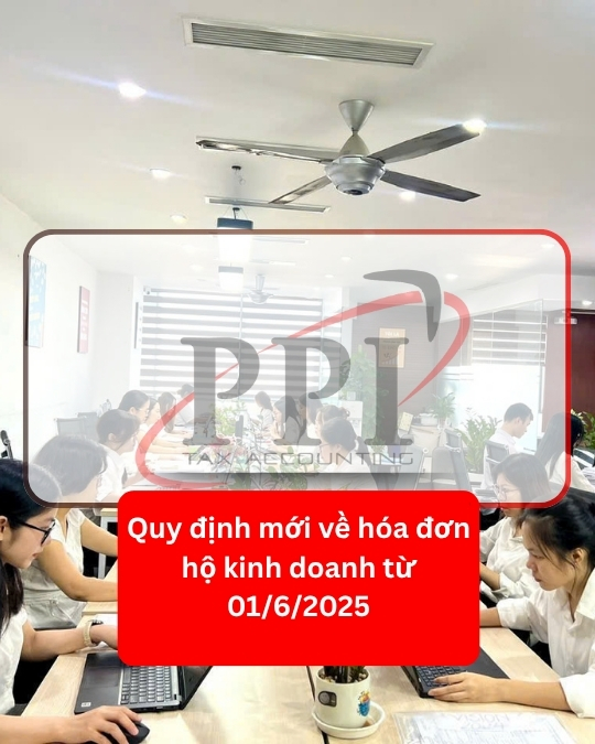 Quy định mới về hóa đơn hộ kinh doanh 2025