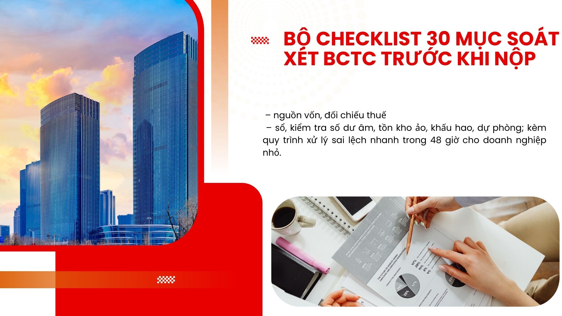 Bộ Checklist 30 Mục Soat Set Bctc Trước Khi Nộp