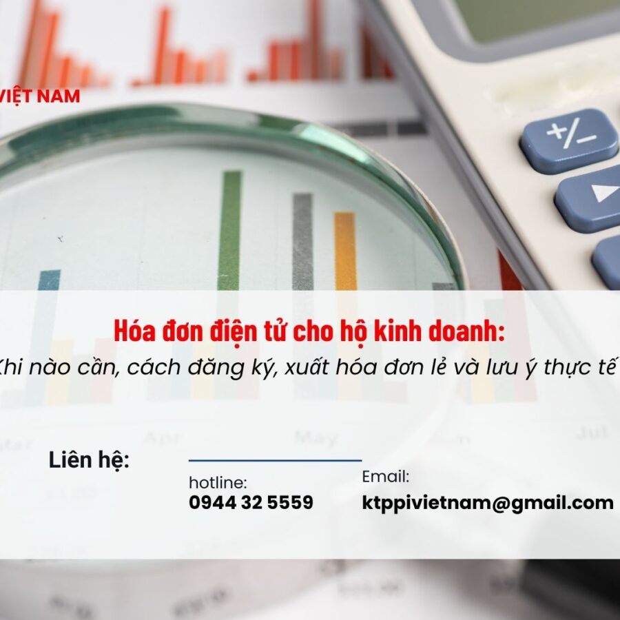 Hóa đơn điện tử cho hộ kinh doanh: Khi nào cần, cách đăng ký, xuất hóa đơn lẻ và lưu ý thực tế