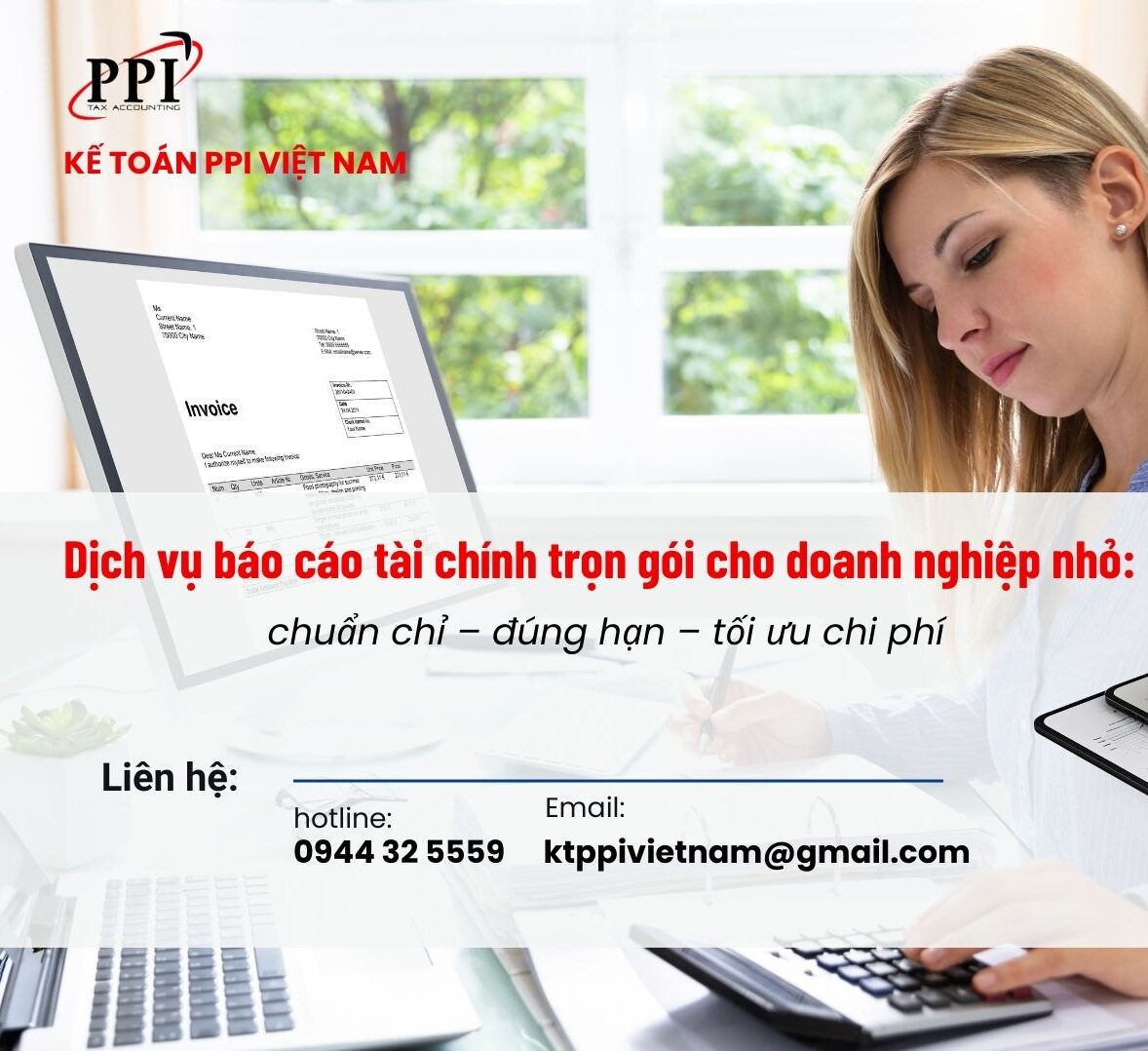 Dịch vụ báo cáo tài chính trọn gói